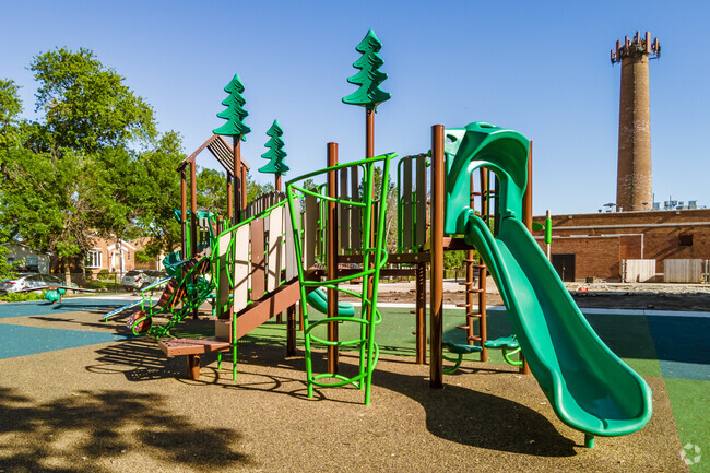 Playground at Bridge Elementary School.