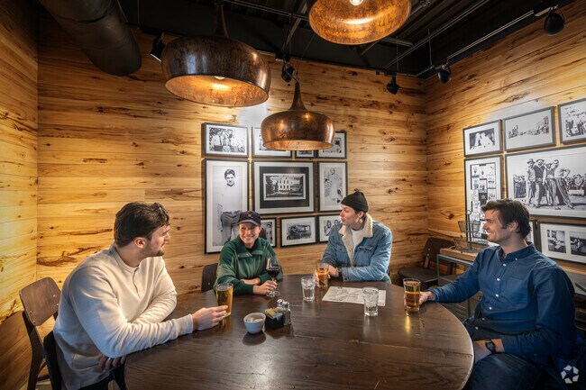 Catch up with good friends at The Hilltop restaurant.