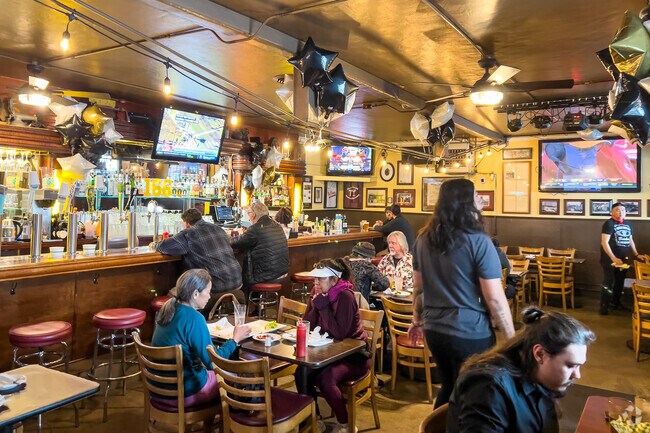 The 7 Mile House bar and grill is a Bayshore institution