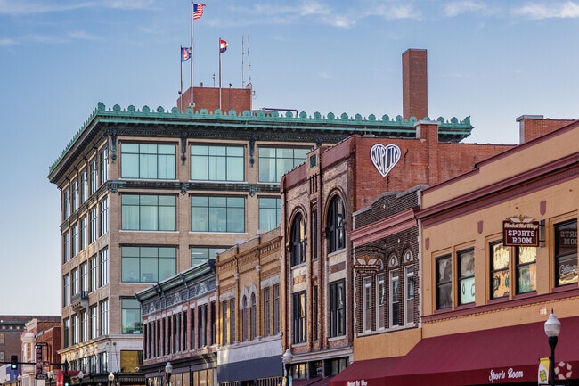 Offices, restaurants, apartments and lofts occupy buildings along Main Street in Downtown Joplin
