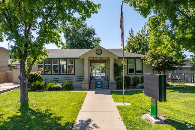 Cypress Elementary School serves k-6th grade students.