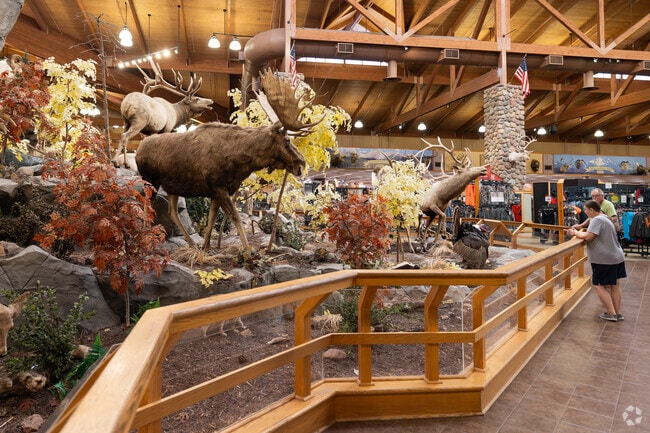 Ida residents can visit Cabela's in nearby Milan for outdoor needs.