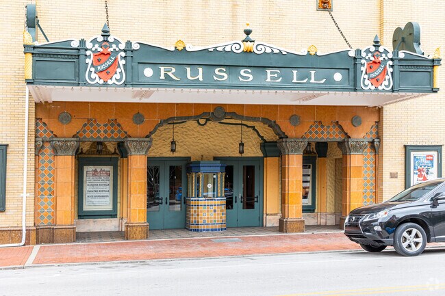 The Maysville Russell Theater opened in the year 1924.