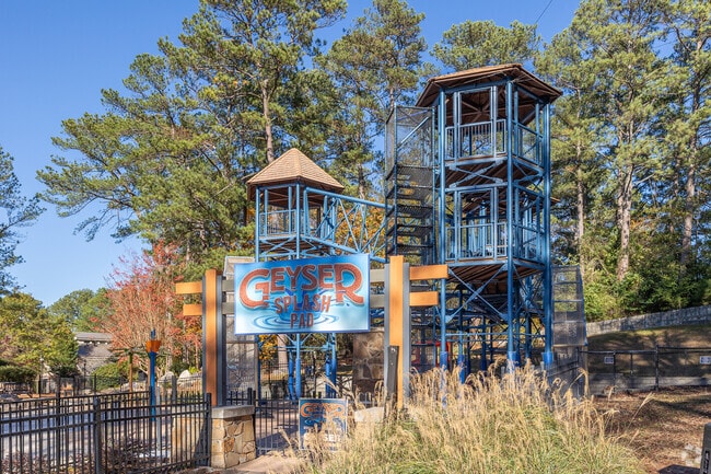 Geyser Towers Water Park is one of the top attractions in Stone Mountain.