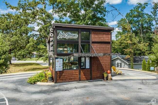 Lola Beans is a great drive through coffee shop on Brainerd Rd just outside of Liles Addition.