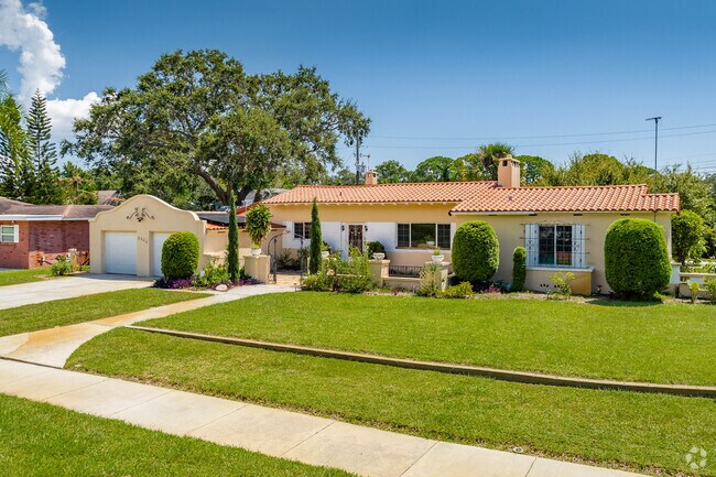 The Spanish style home is rich in original Eagle Crest history.
