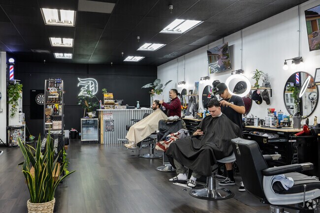Enjoy a fresh cut in Valley View at the local barbershop.
