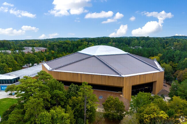 The Dean Dome is also Known as the Smith Center, after coach Dean Smith in Chapel Hill.