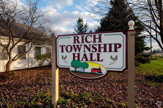 Rich Township Hall hosts community meetings in Rich Township.