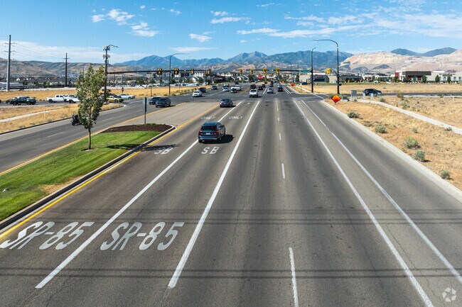Daybreak residents use Highway 85 to get around the Salt Lake Valley.