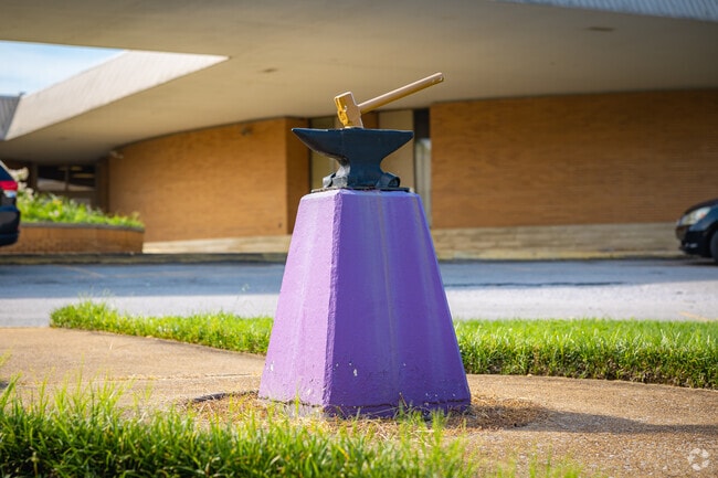Central High School pride can be seen around campus.