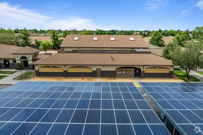 At Wilhelmina Henry each day, a masterpiece of achievement in Stockton's Garden Acres.