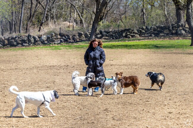 Ward Acres Park in Ward Acres has a great dog park called Paws Place.