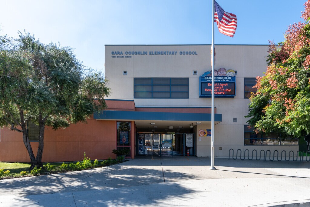 Sara Coughlin Elementary School's mission for students is to teach, learn, and succeed.