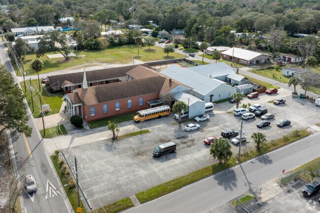 Students can be shuttled by bus to Victory Preparatory School.