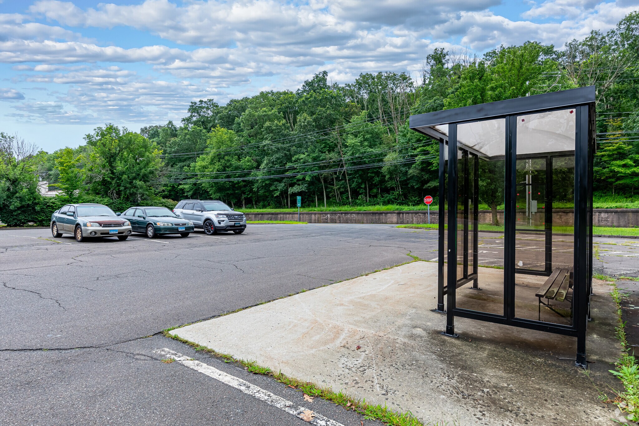 Andover commuters can park & ride into Hartford.