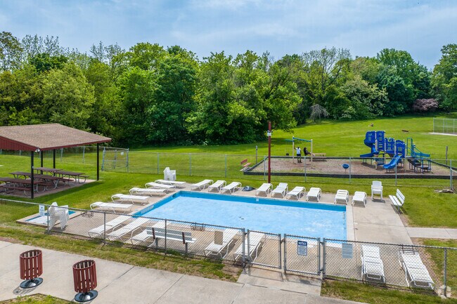 Brown Street Park in Spring City offers many amenities loved by residents including pools, playground and tennis courts.