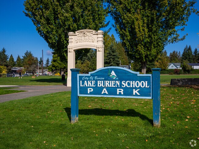 Lake Burien School Memorial Park offers 4.6 acres of recreational space to the public.