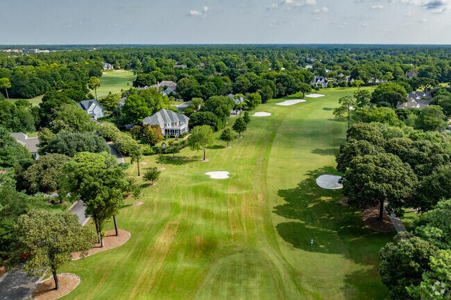 Landfall golf & Country Club is a central feature of the Landfall neighborhood.