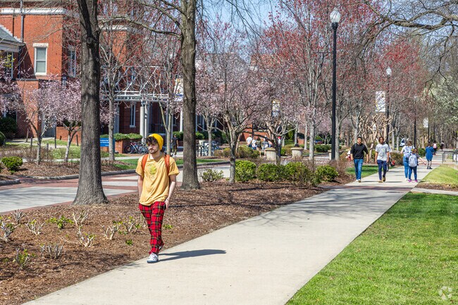 Rainbow-Meadowood is located close to the University of North Carolina Greensboro.