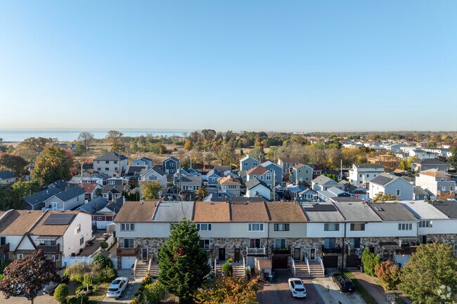 Saltwater freshens the air of New Dorp Beach, a waterfront community in Staten Island.