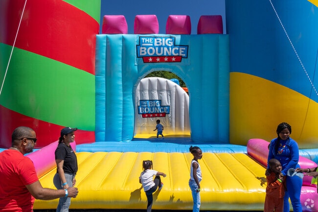 Big Bounce America offers fun for all ages in the Monroes / South Seekonk neighborhood.