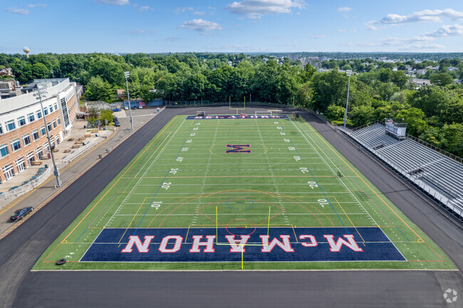 The Senators is the official school mascot of Brien Mcmahon High School in Norwalk.
