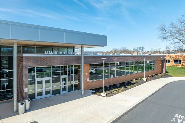 Manheim Central High School is the area's largest school, serving most of the Manheim community.