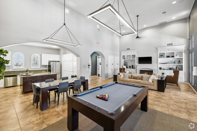 Clubroom with Pool Table
