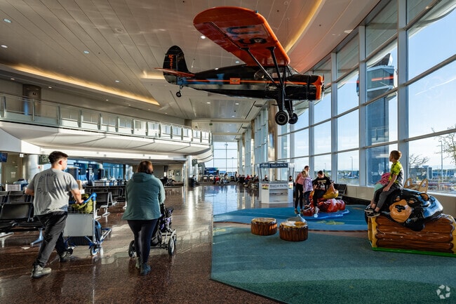 Catch a flight to or from Hillside East at the Ted Stevens Anchorage International Airport.