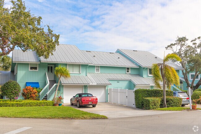 Sebastian offers riverfront condos with garages.