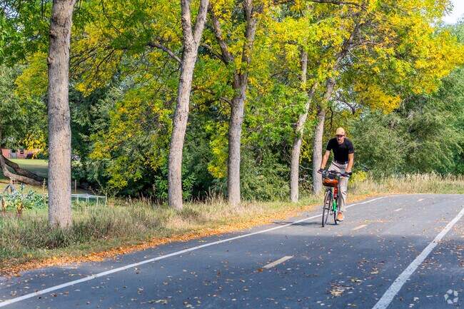 Mission Hills residents can get on the Spring Creek Trail at Spring Park.