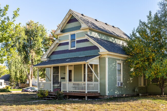 Most homes in Downtown Windsor have historic flair.