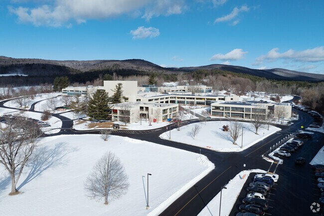 Berkshire Community College has a student base under 1500 and is known for liberal arts, nursing and other majors.