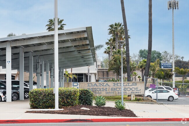 Dana Hills High School, located in Dana Point, is a prestigious public high school.