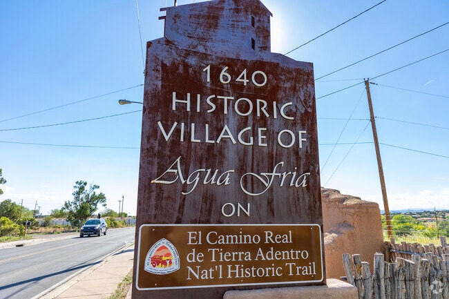 The neighborhood's heart is the Historic Village of Agua Fria.