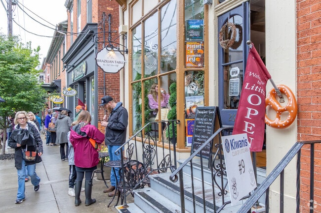 The Lititz Pretzel Fest is held every May with local shops participating in the event.