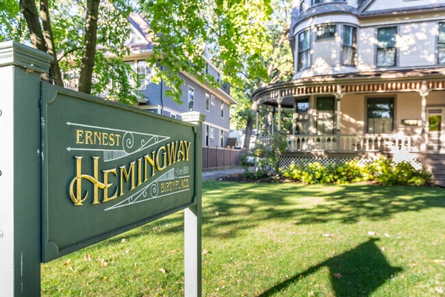 Oak Park is the birthplace of novelist Ernest Hemingway.