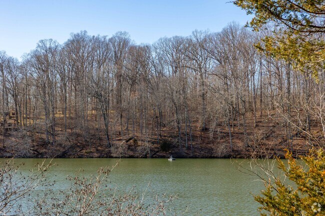 Fisherman can boat and catch fish in Montgomery Bell State Park in Burns, TN.