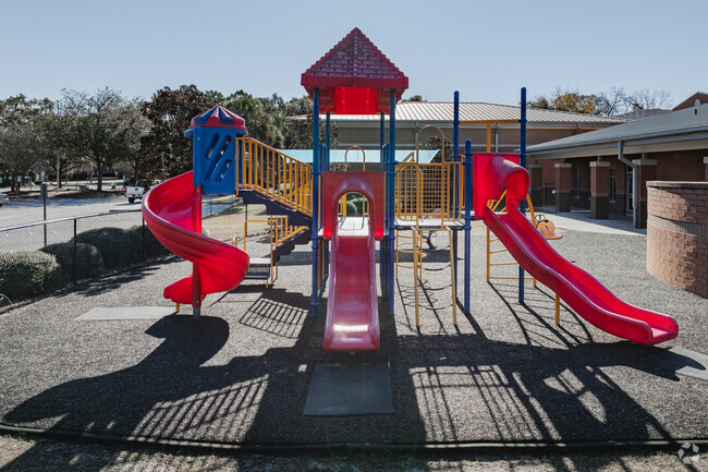 Orange Grove Elementary Charter School in West Ashley has a great playground.