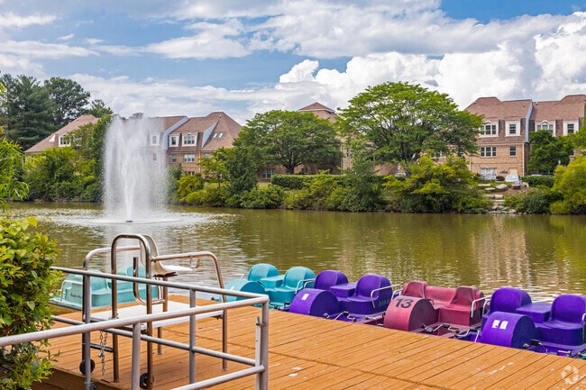Take a ride along Laurel Lake in Granville Gude Park.