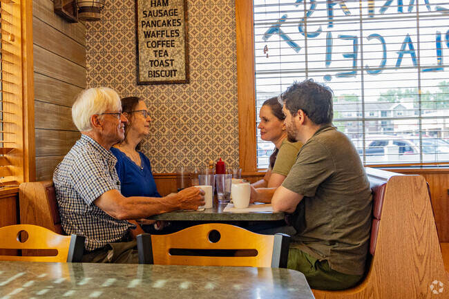 Shorecrest residents enjoy a meal at C's Restaurant & Bakery.