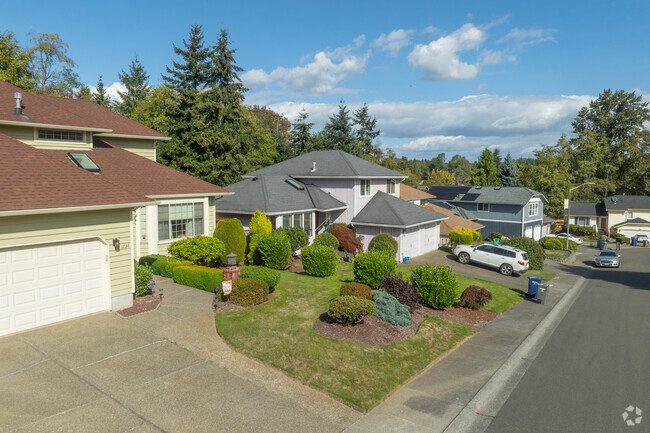 Alderbrook often sit on clean and well kept residential streets.