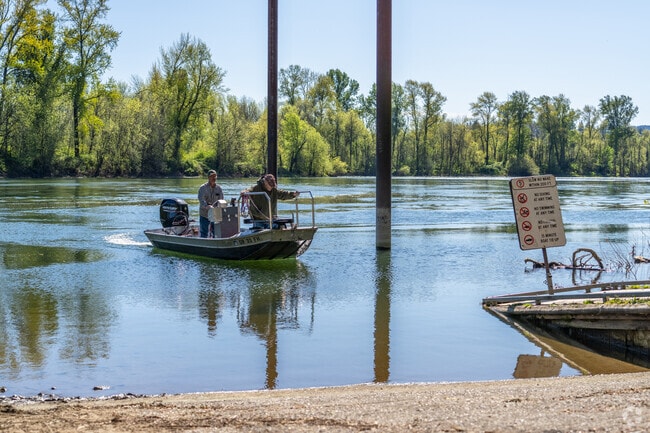 Keizer Rapids Park has a boat ramp for residents to access the river in Keizer.