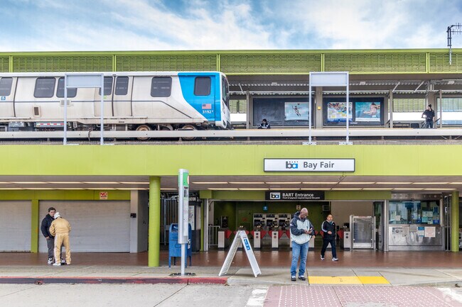 Bay Fair station is the closest BART station to Lower Bal.