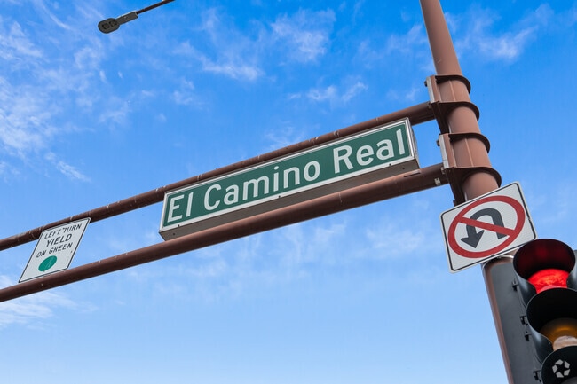 The El Camino Real is just a few streets away from Clearfield Park.