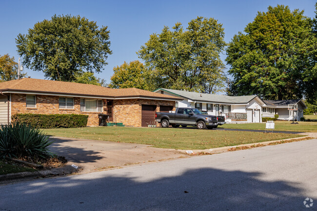 Cooper Park is filled predominately with ranch style homes.