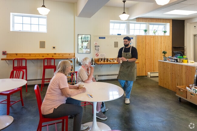 Enjoy breakfast or lunch at The West End, serving hot egg sandwiches and Bonjo Coffee all summer.