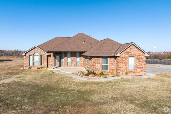 Ranch-style homes are a common architectural style in West Blanchard.