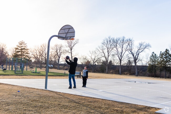Havre is full of families playing under the sun even in winter.